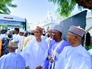 Shettima, Zulum, Gbajabiamila attend Kaoje’s daughter’s wedding in Kebbi