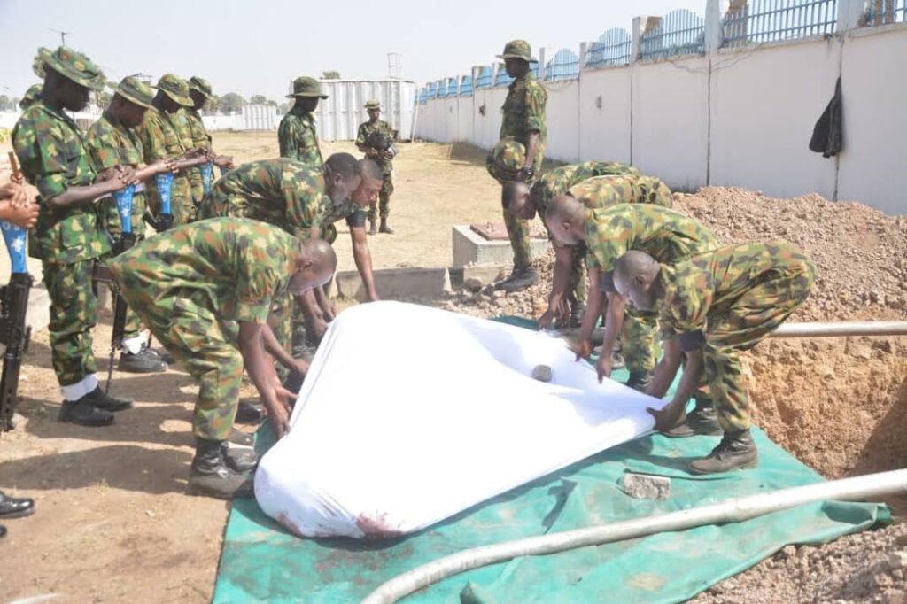 Nigerian Army bids emotional farewell to loyal mascot Sgt. Dalet