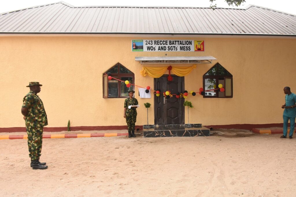 COAS reinforces troop welfare with new projects in Badagry