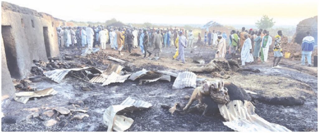 After the airstrikes