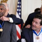 Denzel Washinton and Michael J Fox honored by Biden