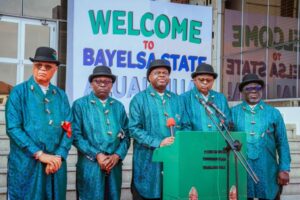 Douye Diri and members of South-South Governors Forum