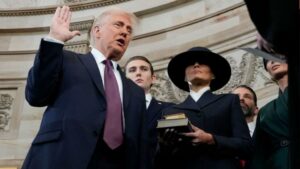Fanfare as Trump takes oath as US 47th president