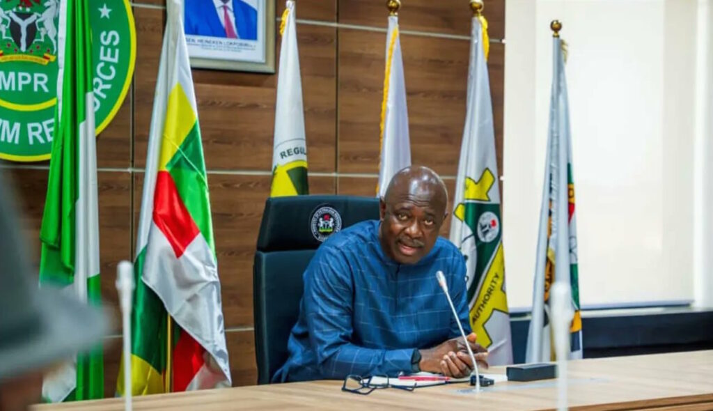 Minister of Petroleum Resources (Oil) Heineken Lokpobiri