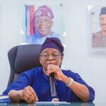 Minister of Marine and Blue Economy Adegboyega Oyetola