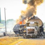 Niger Tanker Explosion site