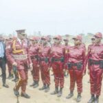 Gov Abiodun inspecting guard of honour