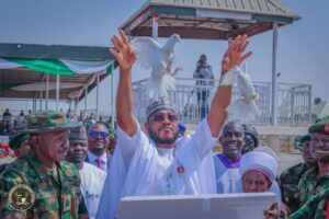 Governor Dauda Lawal at 2025 Armed Forces Remembrance Day