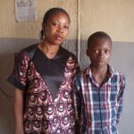 Grace Chijioke and her son, Chizuruoke