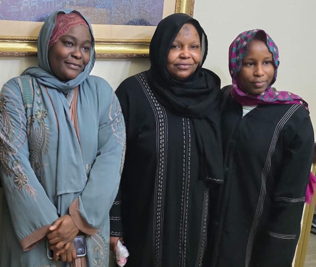 Hadiza Abba, Fatima Umate Malah, and Fatima Kannai Gamboi