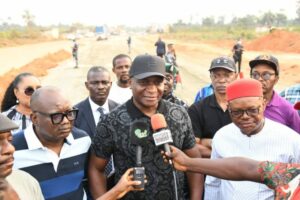 NDDC rebuilds damaged Owerri-Port Harcourt road