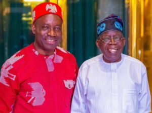 Soludo (L), Tinubu (R)