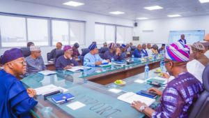 Minister of Marine and Blue Economy Adegboyega Oyetola