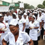 Nurses strike