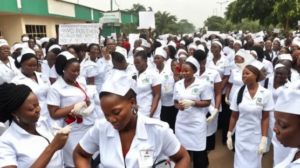 Nurses strike