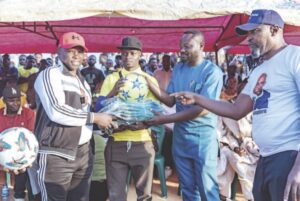 Presentation of prizes