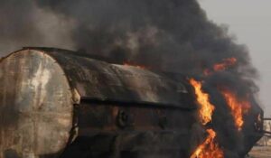 Tanker explosion