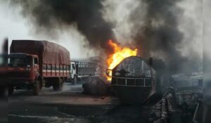 Tanker explosion