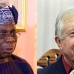 Obasanjo (L), Carter (R)