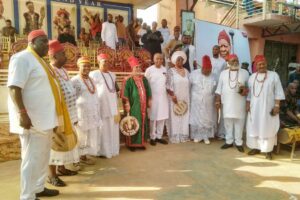 ex-minister bags chieftaincy title in Nnewi