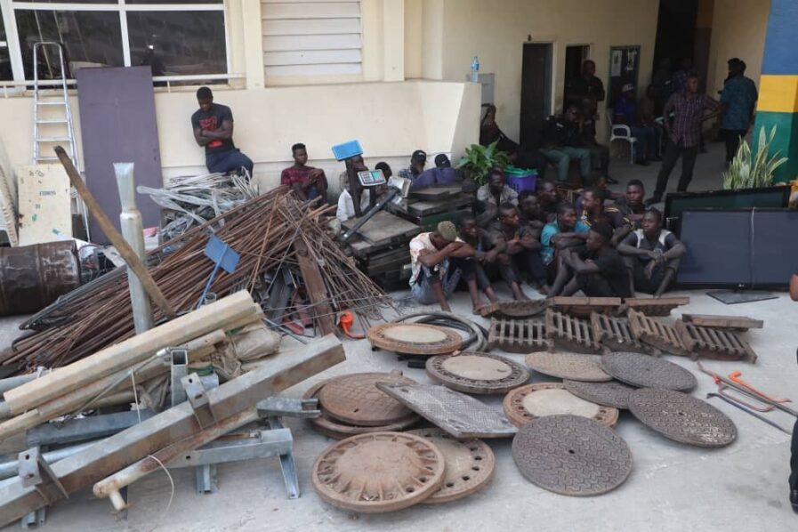 NSCDC arrests five vandals of critical infrastructure