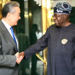 President Bola Tinubu in an audience with Minister of Foreign Affairs, China, Mr Wang Yi, at Presidential Villa Abuja on Thursday, January 9, 2025