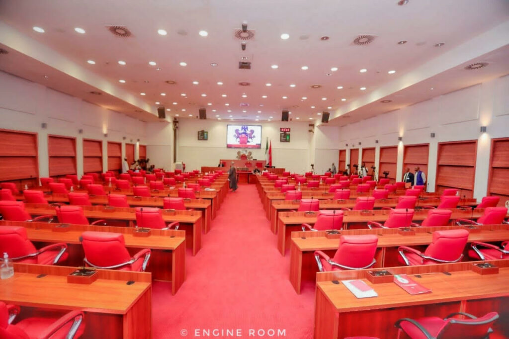 Senate hearing room