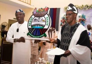 Benue Governor Hyacinth Alia unveils new symbols, anthem for state