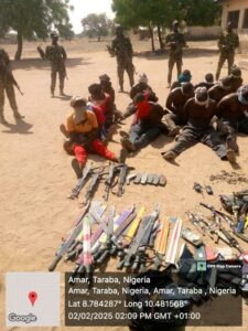 Taraba: One killed, 23 arrested as troops raid bandit camp