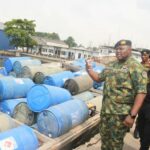 Nigerian Navy intercepts oil thieves, drug smugglers in Lagos waters