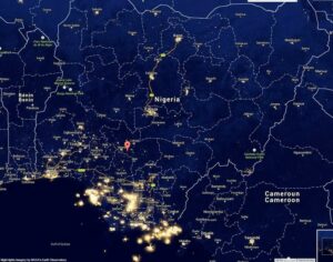 Nigeria from space
