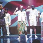 A scene from the performance enacted by thespians