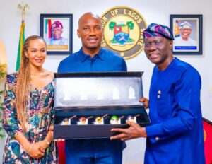 Drogba pays courtesy visit