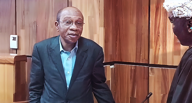 Emefiele-Loses-Bid-To-Stop-Trial-Judge-Refuses-To-Rescue-SelfNews-Central-TV