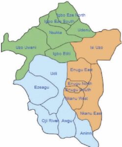 Enugu State Map