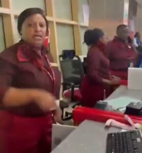 Kenya Airways staff