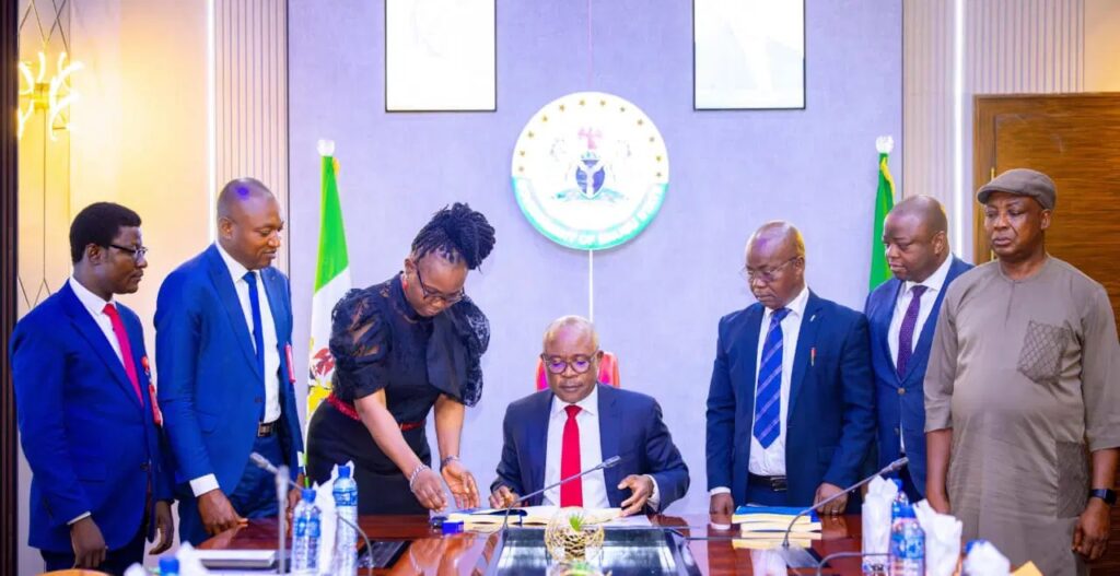Gov. Mbah signs bill