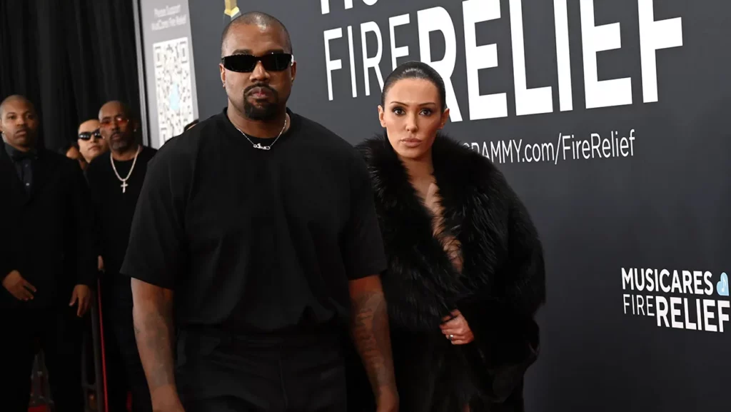 Kanye West and wife Bianca Censori | Getty Images