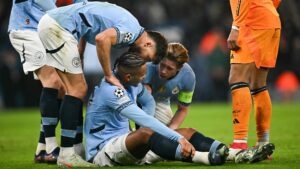 Manchester City defender Manuel Akanji