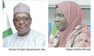 Minister of Health, Muhammad A. Pate