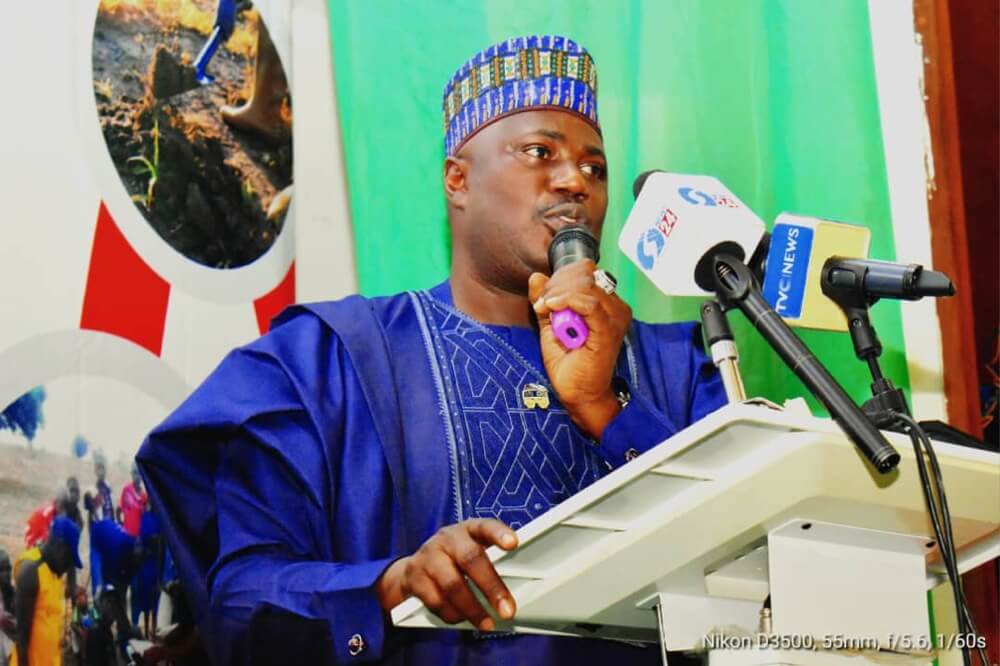 Minister of State for Agriculture and Food Security Abdullahi Sabi