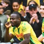 Moses Simon scores