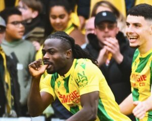 Moses Simon scores