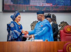 Natasha Akpoti-Uduaghan and Godswill Akpabio