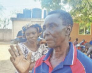 Nwaji’s aged mother and his elder sister