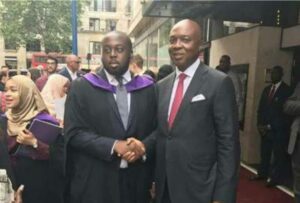 Bukola Saraki and Seni Saraki