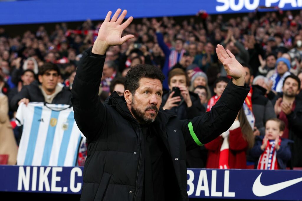 Simeone completes 500 games in LALIGA EA SPORTS