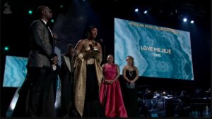 Tems wins Grammy award