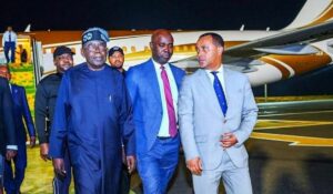 Tinubu arrives Ethiopia