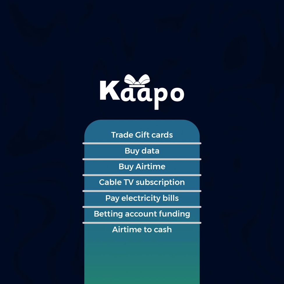 KAAPO PROVES IT IS STILL THE BEST IN TRADING GIFT CARDS